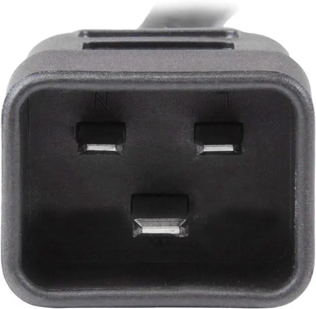 Alt view image 7 of 7 - Heavy Duty Power Cord,16A (IEC309 to C20),Blue IEC309 to IEC 320 C20 Power Cable for UPS/PDU, 13AWG (16A, 3ft/1m)
