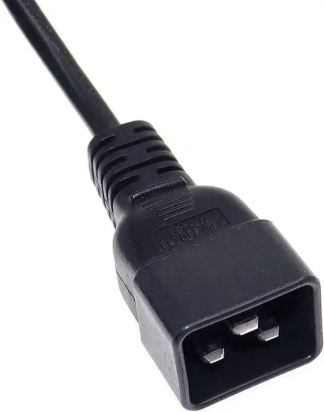 Alt view image 3 of 7 - Heavy Duty Power Cord,16A (IEC309 to C20),Blue IEC309 to IEC 320 C20 Power Cable for UPS/PDU, 13AWG (16A, 32ft/10m)