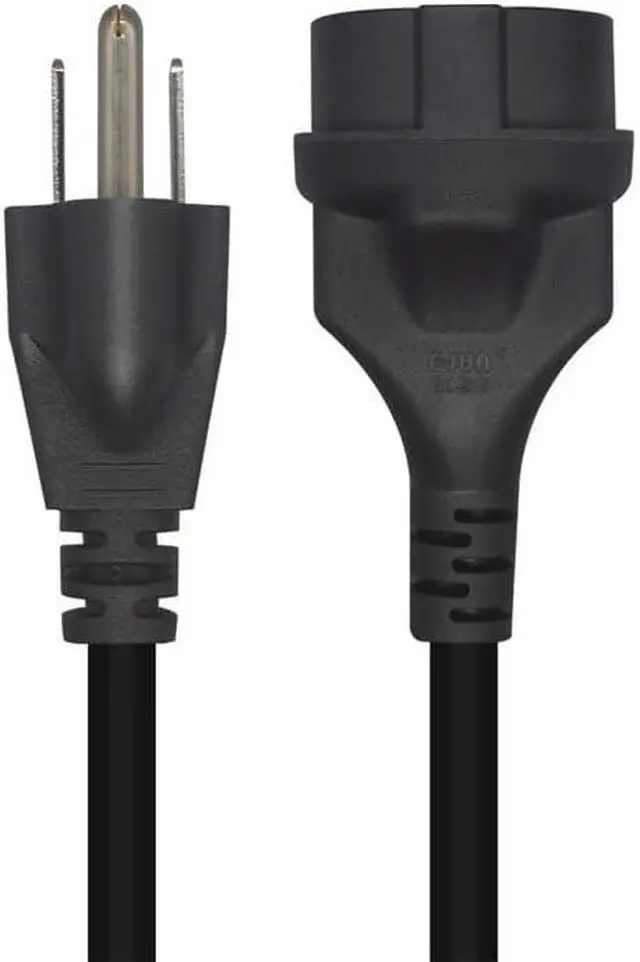 Alt view image 4 of 7 - 5-15P to Euro CEE7/7 Short Power Cord Plug,Toptekits US 3-Prong NEMA5-15P Standard Plug to CEE 7/7 Schuko European Female Socket Power Cord,EU US Plug Adapter, 16AWG,1ft/0.3m (5-15P to Schuko)