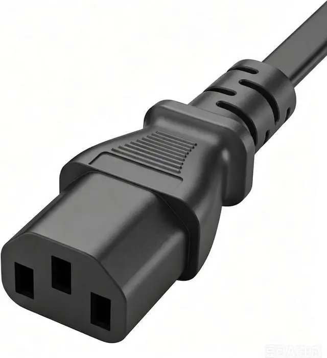 Alt view image 3 of 5 - NEMA 1-15P to C13 Short Power Cord,IEC 320 C13 Kettle to NEMA 1-15P 2 Prong JP US Male Plug Short Power Cable,18AWG, 10A 250V, 3ft/1m