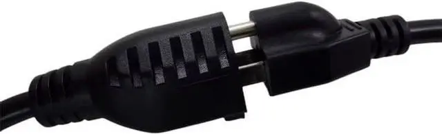 Alt view image 3 of 7 - Heavy-Duty Power Extension Cord , NEMA 5-15P to NEMA 5-15R Male to Female US Extension Cable, 3 Prong Cord Extender, UL Listed, 14AWG, 3ft/1m