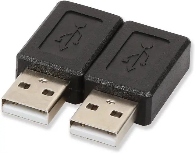 Alt view image 5 of 6 - 2 Pack USB A Male to Mini USB Female Converter Connecter Adapter,USB 2.0 A Male to Mini USB Female Converter Adapter Adaptor
