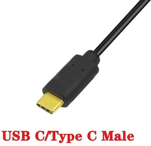 Alt view image 6 of 6 - USB-C Charging Cable, USB 3.1 Type C Male to Mini USB (Mini B) Female Converter Short Cable Cord , 8inch/25cm, Straight