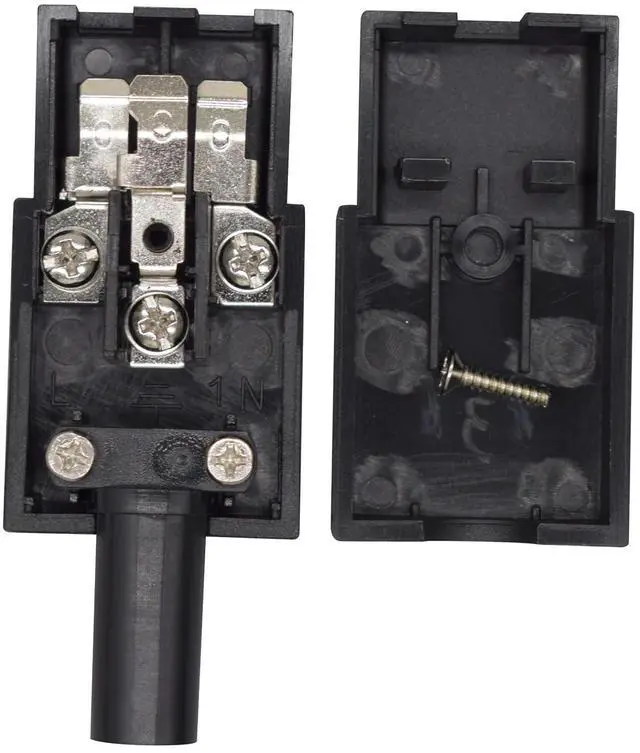 Alt view image 6 of 7 - 2 Pack UL Listed IEC 320 C19 Rewirable Power Plug Electrical Adapter,DIY IEC 320 C19 Female Plug, EN 60320 C19 Connector,16A 250V AC Power Converter