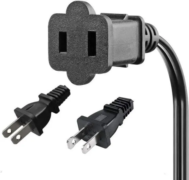 Alt view image 6 of 7 - UK US Plug Adapter Short Power Cord 1ft,UK BS1363 Male Plug to US 2 Prong NEMA 1-15P Female Socket Short Power Cord Plug,US UK Plug Adapter Cord,17AWG,1ft/0.3m