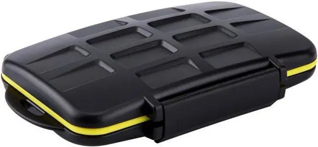 Alt view image 3 of 5 - Water Resistant MC-CF6 Memory Card Hard Case for 6 Pcs CF Cards with Lock