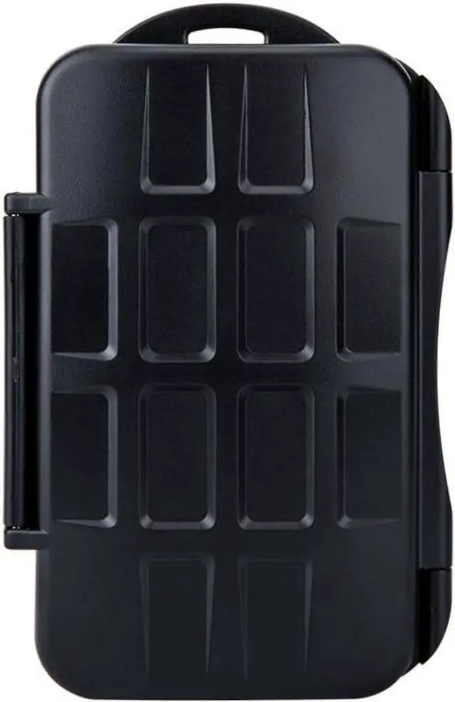 Alt view image 5 of 5 - Water Resistant MC-CF6 Memory Card Hard Case for 6 Pcs CF Cards with Lock