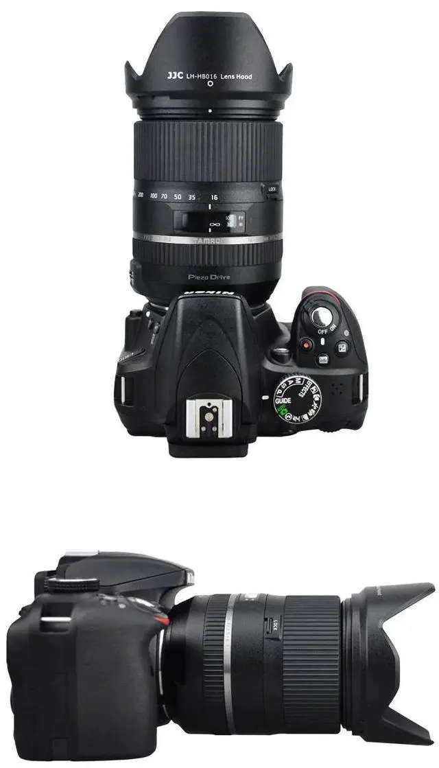 Alt view image 2 of 6 - Lens Hood for Tamron 16-300mm F/3.5-6.3 Di II VC PZD Macro Lens (Model B016), Tamron 16-300mm F3.5-6.3 Lens Hood, Replaces Tamron HB016 Hood