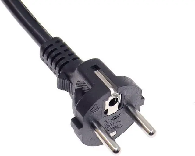 Alt view image 2 of 7 - European Schuko to C21 Power Cords, Euro CEE7/7 Schuko Male Plug to IEC 320 C21/C19 Power Cable,EU 220V Power Cord ,16AWG, 3ft/1m, C21 compatible with C19