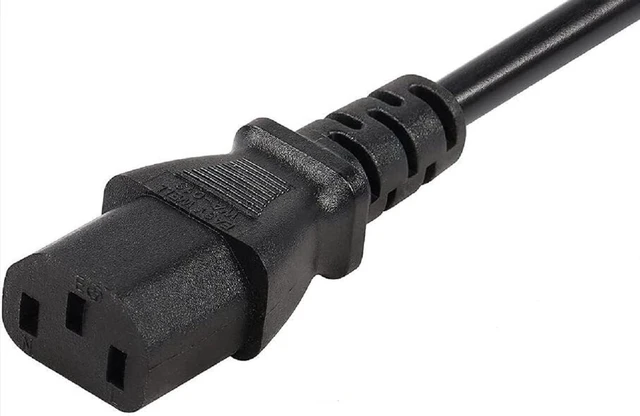 Alt view image 4 of 7 - C13 to C13 Power Extension Cord, IEC 320 C13 Female to C13 Female Computer Power Cord, C13 C14 Cable, IEC C14 Extender, IEC Cable, 2500W, 17AWG, 5ft/1.5m