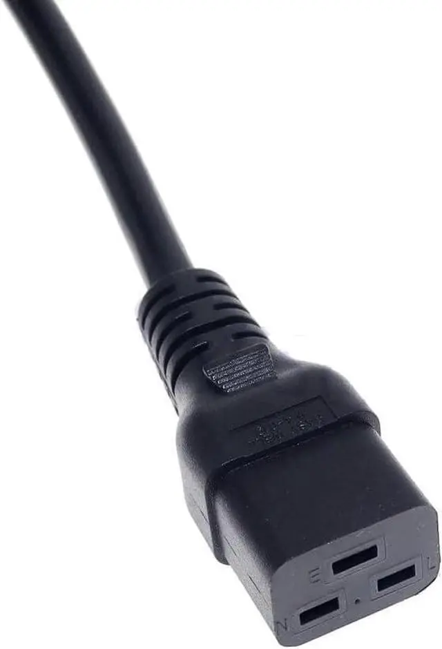 Alt view image 7 of 7 - Heavy Duty Au to C19 Power Cord, 3 Prong Australia/New Zealand AS3112 Plug to IEC 320 C19 Power Cable,16AWG,3ft/1m
