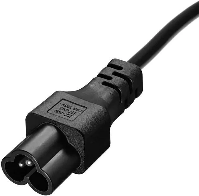 Alt view image 4 of 7 - IEC C5 to C6 Short Power Cord 1 Foot, IEC320 C6 Male to C5 Female Power Extension Cord for PDU UPS, IEC Power Cable,Computer Power Cord,18AWG,1ft/0.3m