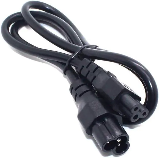 Alt view image 3 of 7 - IEC C5 to C6 Short Power Cord 2 Foot, IEC320 C6 Male to C5 Female Power Extension Cord for PDU UPS, IEC Power Cable,Computer Power Cord,18AWG, 2ft/0.5m, Without Switch