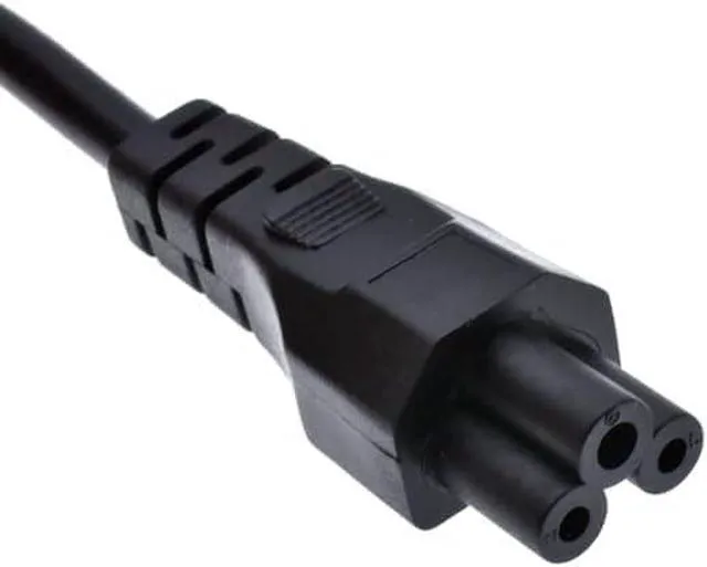 Alt view image 4 of 7 - IEC C5 to C6 Short Power Cord 2 Foot, IEC320 C6 Male to C5 Female Power Extension Cord for PDU UPS, IEC Power Cable,Computer Power Cord,18AWG, 2ft/0.5m, Without Switch