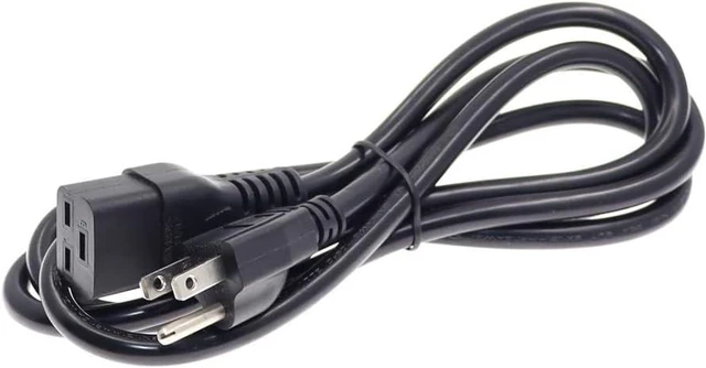 Alt view image 5 of 7 - North American Short Power Cord PC, US Standard 3 Prong NEMA 5-15P to C19 Computer Power Cable, 14 Gauge (2.08mm²) Power Cord, 16A, 110-250V,UL Listed,UPS Supply Power Cord Plug, 3ft/0.9m