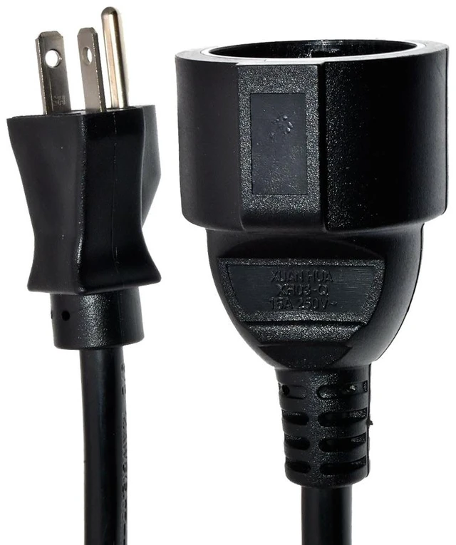 Alt view image 4 of 7 - 6-20P to Euro CEE7/7 Heavy Duty Power Cord 12AWG,US 3-Prong NEMA6-20P Plug to CEE 7/7 Schuko European Female Socket Power Cord,EU US Plug Adapter, 1ft/0.3m (6-20P to Schuko)