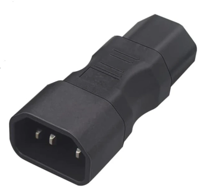 Main image of IEC C14 to C13 Power Converter Travel Plug Adapter for LCD LED TV Wall Mount,IEC 320 C14 to C13 Electrical Adapter ,C13 C14 Cable IEC Power Connector