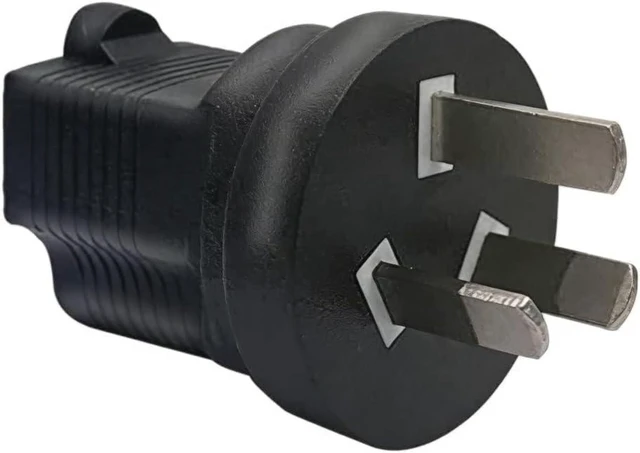 Alt view image 7 of 7 - (2 Pack) AU US Plug Adapter Power Converter,USA NEMA 5-15R to Australia/New Zealand AS3112 Three Prong Molded Travel Plug Adapter,Australian Plug Adapter from USA Electrical Adapters