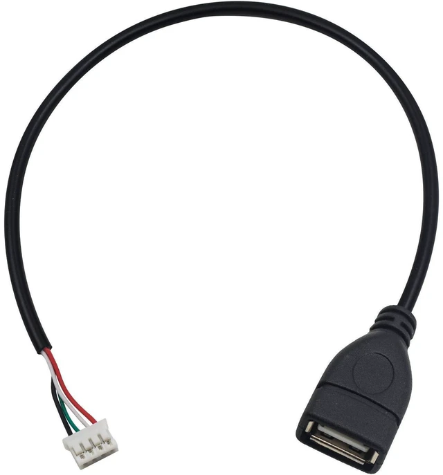 Alt view image 6 of 7 - 2 Pack USB to PH2.0 Cable, PH2.0 Female to USB 2.0 Female to 4 pin Data Cable ,1ft/30cm