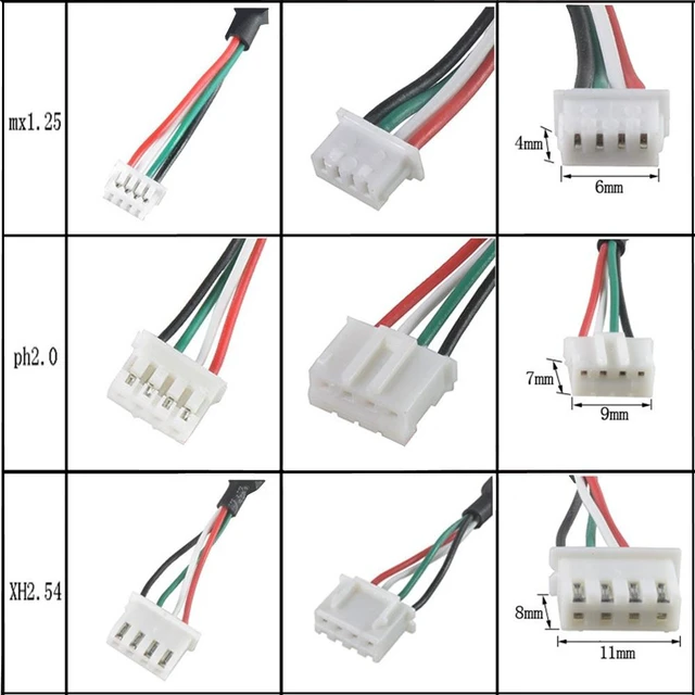 Alt view image 6 of 7 - 2 Pack USB A Male to XH2.54 4Pin Motherboard Connector Converting Cable ,1ft/30cm