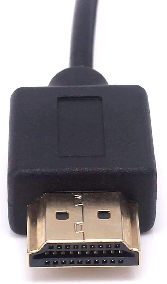 Alt view image 7 of 7 - 2-Pack USB to HDMI Cable, USB 2.0 Male to HDMI Male Charger Cord,HDMI Male A/V Adapter + USB 2.0 Power Supply Connector Cable ,1.6ft/ 50cm