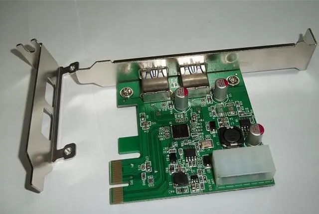 Alt view image 4 of 4 - Tekit 2-Port USB 3.0 PCI Express Card