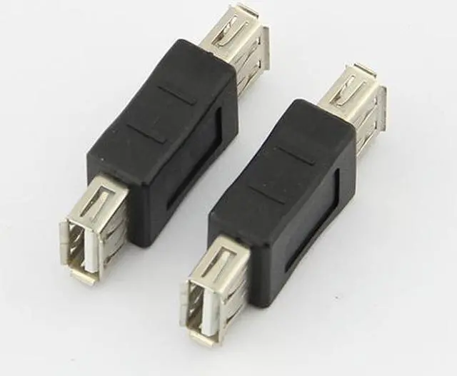 Alt view image 3 of 4 - USB 2.0 A Female to A Female Coupler Converter Adapter for USB Cable, USB A Female to USB A Female F/F converter adapter connector
