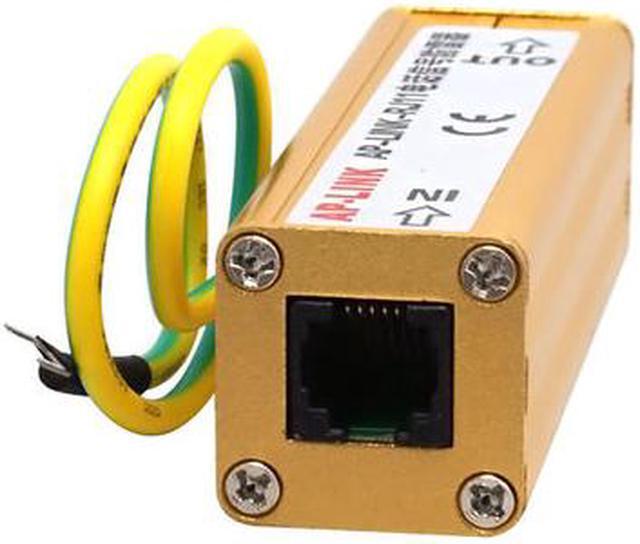 Alt view image 2 of 7 - Telephone Fax RJ-11 RJ11 Surge Protector Thunder Lightning Arrester Protection Device RJ11 Surge Protection SPD,Telecom RJ11 Telephone Modem Surge Protector Thunder Arrester