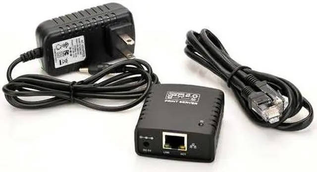 Alt view image 7 of 7 - TeKit USB 2.0 Network LPR Print Server Printer Share Hub Palm Size with Wireless ,Allows multiple computers to share one USB printer on the network(NOT support Windows 8 and above)