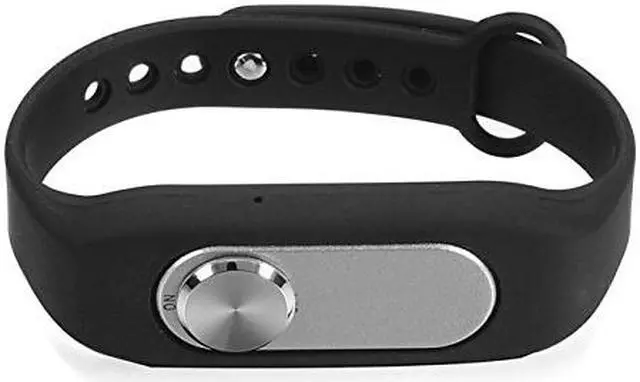 Alt view image 7 of 7 - Wearable Wristband 4GB Digital Voice Recorder Wrist Watch, One Button Long Time Recording,Digital Voice Recorder Wristband Audio Recorder Wrist Watch USB Rechargeable Sound Recording Bracelet (Black),