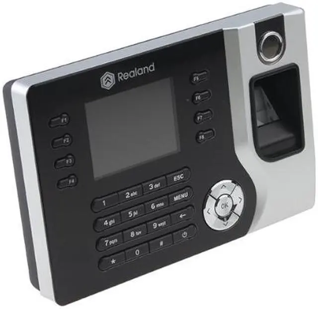 Alt view image 6 of 7 - Realand Biometric Fingerprint Attendance Time Clock + Id Card Reader + Tcp/ip + Usb NEW