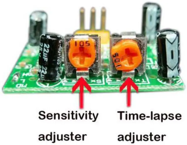Alt view image 2 of 7 - HC-SR501 Adjust IR Pyroelectric Infrared PIR Motion Sensor Detector Module HCSR501