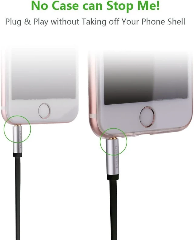 Alt view image 5 of 7 - 3.5mm male to male audio AUX extension cable, 3.5mm Auxiliary Audio Flat Design Cable Compatible for iPhone, iPad or Smartphones, Tablets, Media Players,0.5m/1.64ft 10723