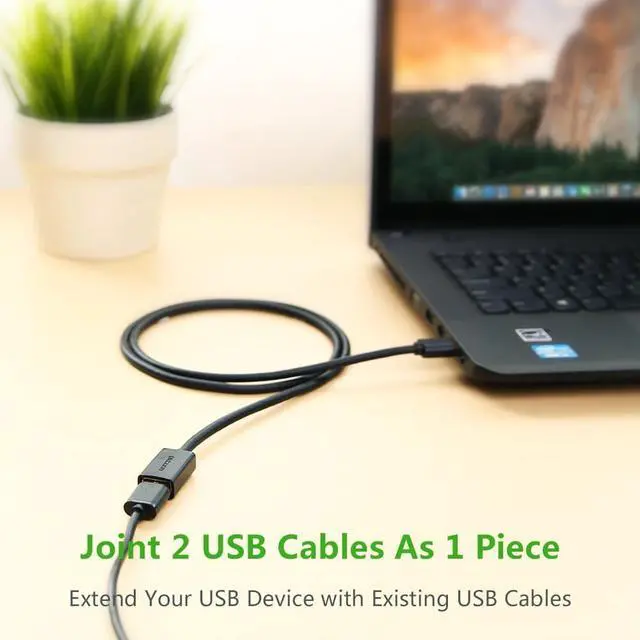 Alt view image 6 of 7 - USB Extension Cable USB 3.0 High Speed Extender Cord Type A Male to A Female for Oculus VR, Playstation, Xbox,USB Flash Drive, Card Reader, Hard Drive,Keyboard, Printer, Scanner,Camera 5ft/1.5m  30126