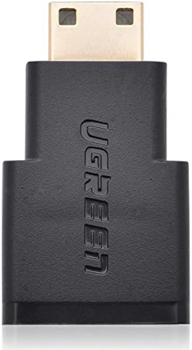 Alt view image 4 of 5 - Mini HDMI Male (Type C) to HDMI Female Adapter Gold Plated for Camcorder, Camera, or Tablet, HDMI Female to Mini HDMI Male (Type C) Converter Connecter adapter 20101