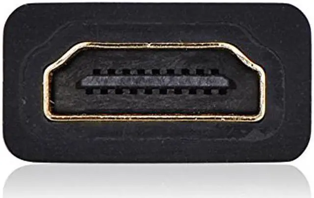 Alt view image 5 of 5 - Mini HDMI Male (Type C) to HDMI Female Adapter Gold Plated for Camcorder, Camera, or Tablet, HDMI Female to Mini HDMI Male (Type C) Converter Connecter adapter 20101