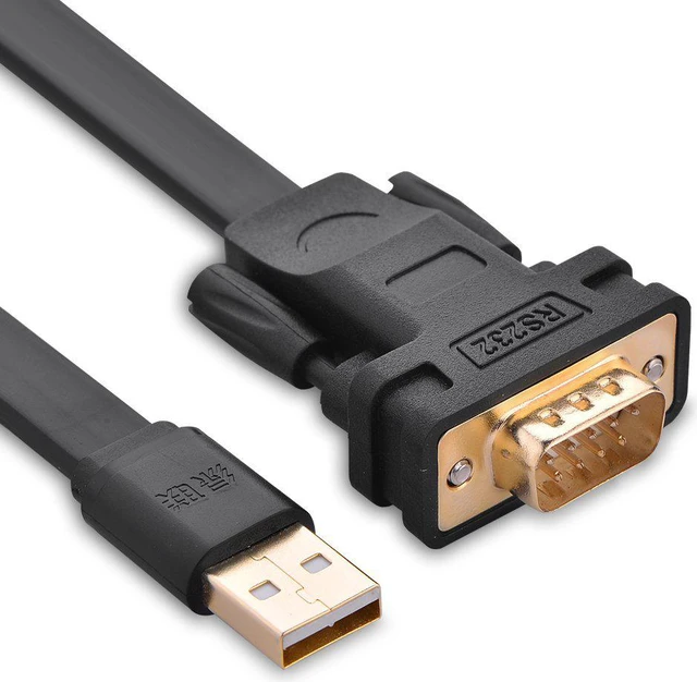 Main image of USB 2.0 to RS232 DB9 Serial Cable Male A Converter Adapter with FTDI Chipset for Win8.1/8, Compatible with 8/7/Vista/XP//2000 and Mac OS X 10.6 and Above (10ft/3m)20221