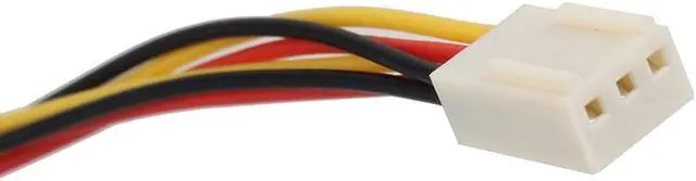Alt view image 6 of 6 - 3-Pin Female to 2 x 3-Pin Male Computer Case Fan Y Splitter Power Connector Adapter Cable,3 Pin to 2 x 3 Pin Computer Case Fan Y-Splitter Power Connector Adapter Cable