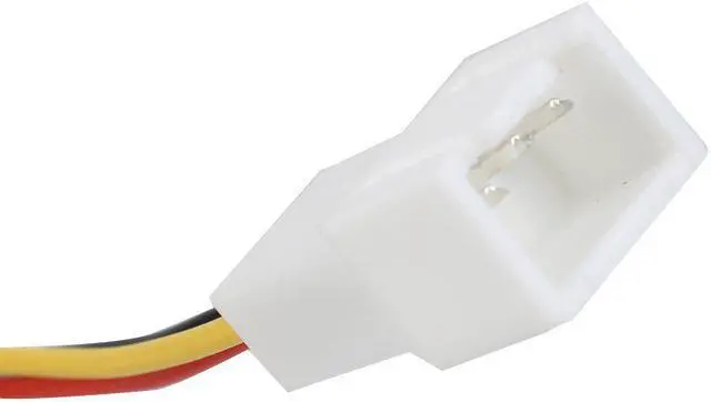Alt view image 5 of 6 - 3-Pin Female to 2 x 3-Pin Male Computer Case Fan Y Splitter Power Connector Adapter Cable,3 Pin to 2 x 3 Pin Computer Case Fan Y-Splitter Power Connector Adapter Cable