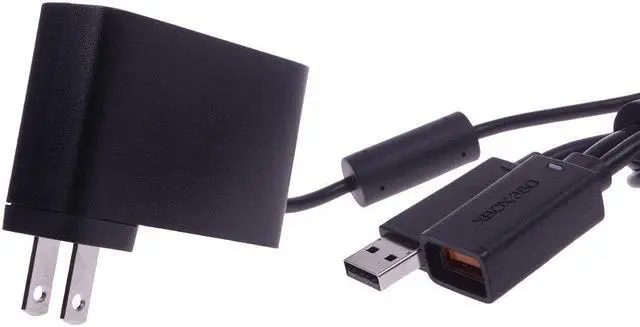Main image of USB AC Power Adapter Supply Cable Compatible With Microsoft Xbox 360 Kinect Sensor