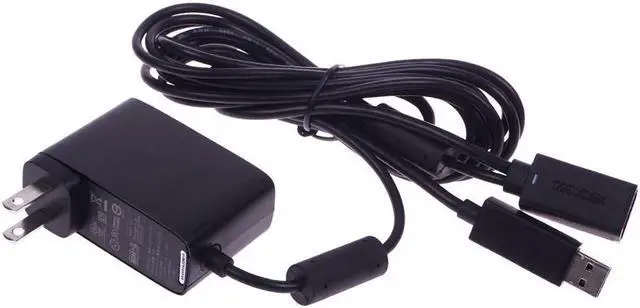 Alt view image 5 of 6 - USB AC Power Adapter Supply Cable Compatible With Microsoft Xbox 360 Kinect Sensor