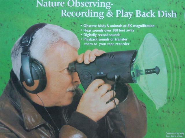 Alt view image 2 of 7 - Scientific Explorer Bionic Ear Electronic Listening Spy Device Digital Recording Device Nature Observing Recording and Listening Device,Spy Listening Device Extreme Sound Amplifier Ear Bionic Birds