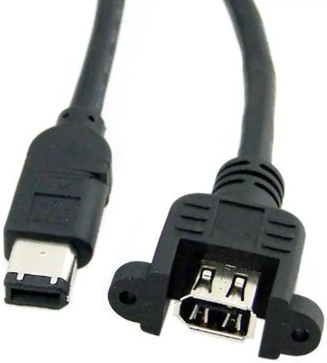 Alt view image 2 of 4 - FireWire extension cable,1394a 1394 6Pin Male to Female Extension Cable 100cm/3.3ft