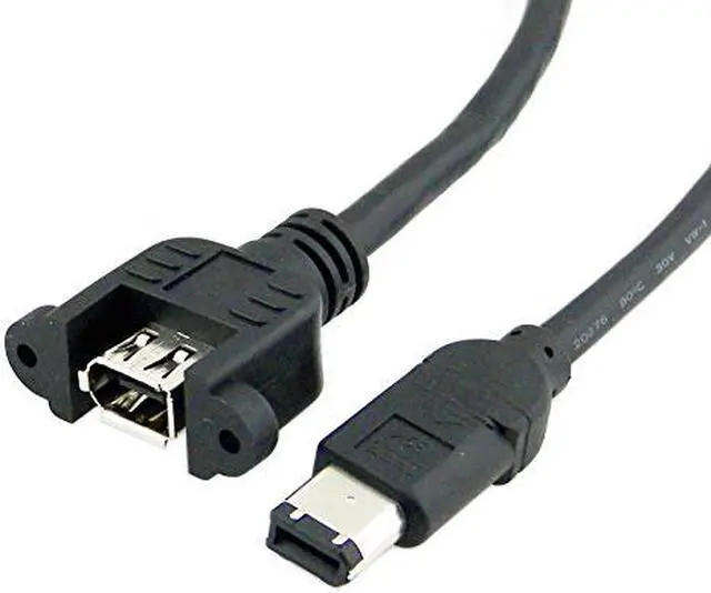 Alt view image 4 of 4 - FireWire extension cable,1394a 1394 6Pin Male to Female Extension Cable 100cm/3.3ft