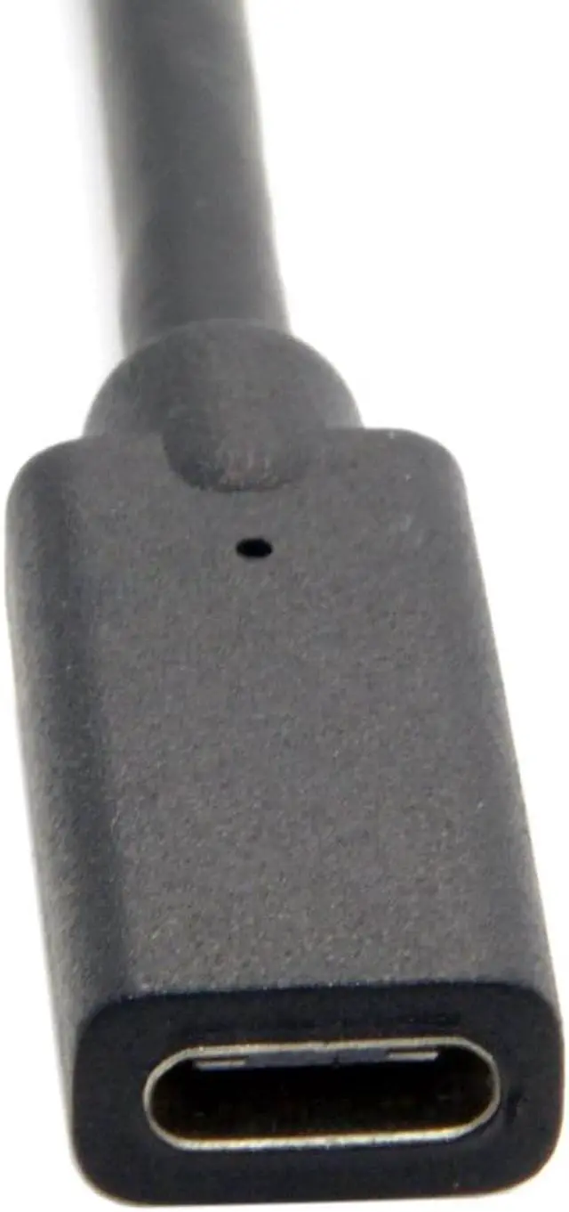 Alt view image 6 of 7 - 90 Degree Right Angled USB-C USB 3.1 Type C Male to Female Extension Data Cable for Macbook Tablet ,90 Degree USB Type C Extention Cable 1feet Short