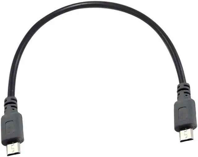 Alt view image 3 of 7 - Micro USB M/M Short Extension cord,Micro USB Type B Male To Micro B Male 5Pin Converter OTG Adapter Lead Data Cable,Micro-USB M to Micro-USB M Short extension cable,1ft/30cm