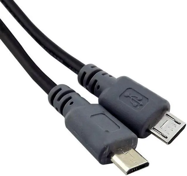 Alt view image 7 of 7 - Micro USB M/M Short Extension cord,Micro USB Type B Male To Micro B Male 5Pin Converter OTG Adapter Lead Data Cable,Micro-USB M to Micro-USB M Short extension cable,1ft/30cm