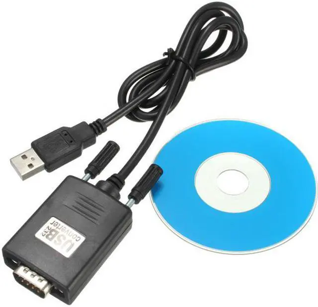 Alt view image 5 of 6 - USB to DB9 RS232 ,USB Male to RS232 DB9 Male Adapter Converter Cable Lead for PDA Printer Scanner GPS,USB 2.0 Male to RS232 DB9 Serial Male M/M Adapter/Converter Cable