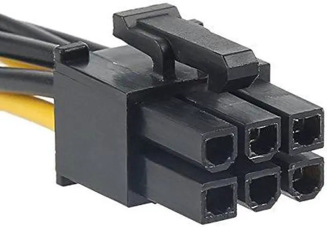 Alt view image 4 of 6 - SATA 15Pin to 6Pin PCI-Express Power converter Adapter Cable ,15-Pin SATA To 6-Pin PCI EXPRESS PCI-E Sata Graphics Converter Adapter Video Card Power Cable cord