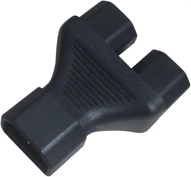 Alt view image 6 of 7 - IEC 320 C14 to 2x C13 Y Split AC Adapter Power plug, PDU/UPS IEC 3Pole Male to 2x IEC 3Pole Female  Splitter AC Power Adapter, C14 Male to Dual Double C13 Female Converter Connecter